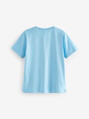 Baker by Ted Baker modra 100% bombažna majica - Slika 6 iz 9