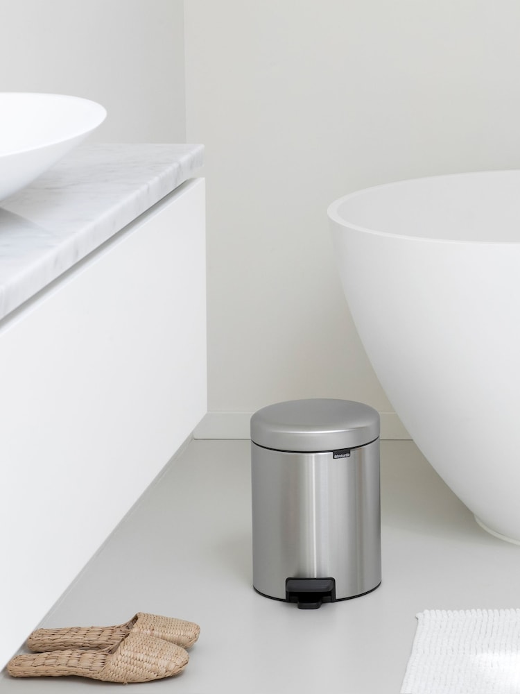Brabantia Silver Newlcon Recycle Pedal Bin - Image 1 of 5