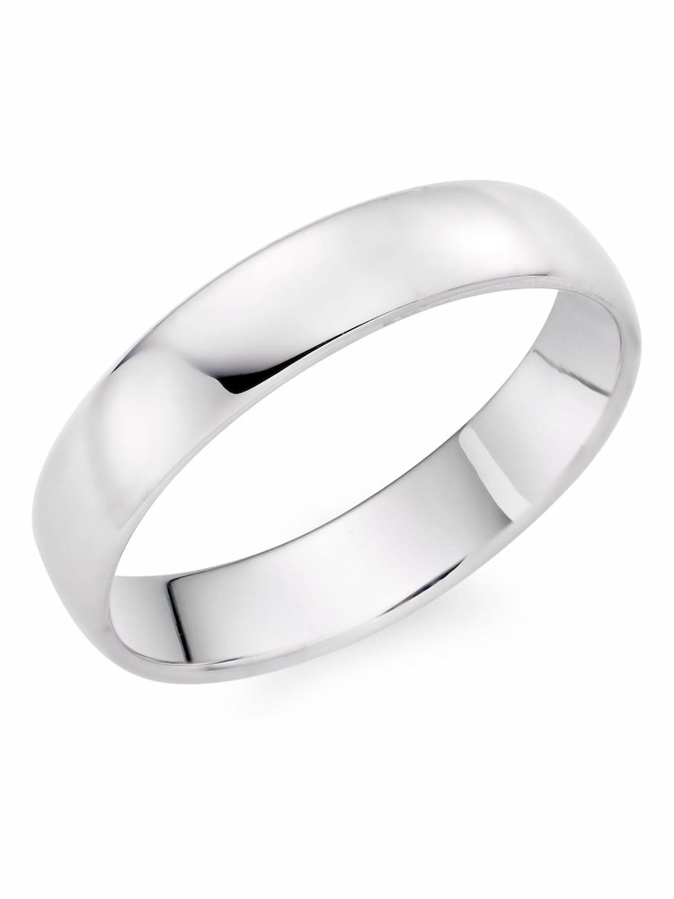 Beaverbrooks Platinum Wedding Ring - Image 1 of 5