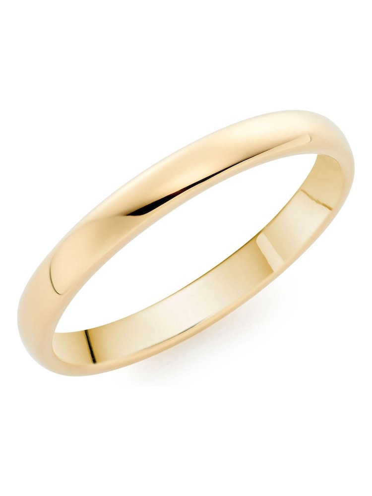 Beaverbrooks 18ct Gold Ladies Wedding Ring - Image 2 of 5
