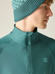 Dare 2b Green Fuse Up II Core Stretch Midlayer Fleece - Image 3 of 8