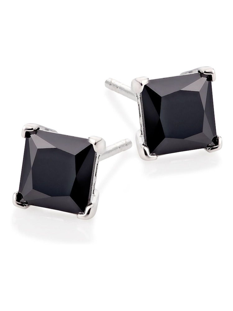 Beaverbrooks Black Cubic Zirconia Stud Earrings - Image 1 of 3