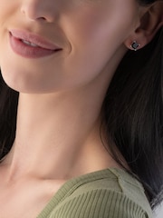 Beaverbrooks Black Cubic Zirconia Stud Earrings - Image 3 of 3