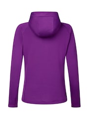 Dare 2b Purple Ventura Hooded Stretch Midlayer Fleece - Image 9 of 10