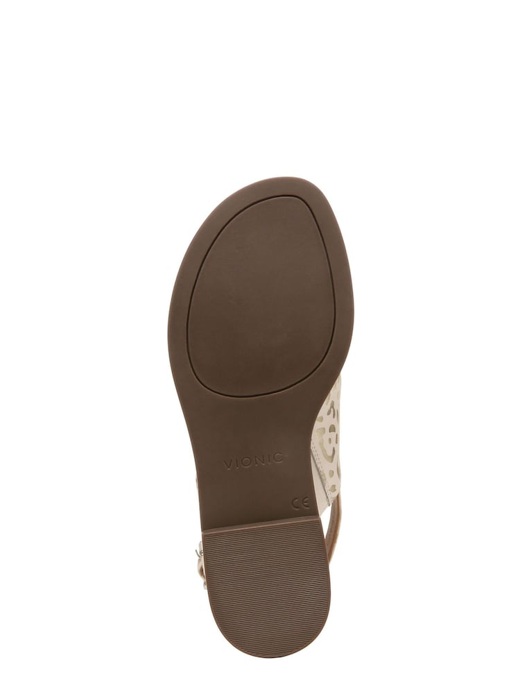 Vionic Ella Tumbled Leather Sandals - Image 6 of 6