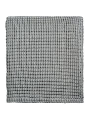 ABIGAIL AHERN x MURMUR Charcoal Tess Wonderfully Soft Waffle Throw - Image 5 of 5