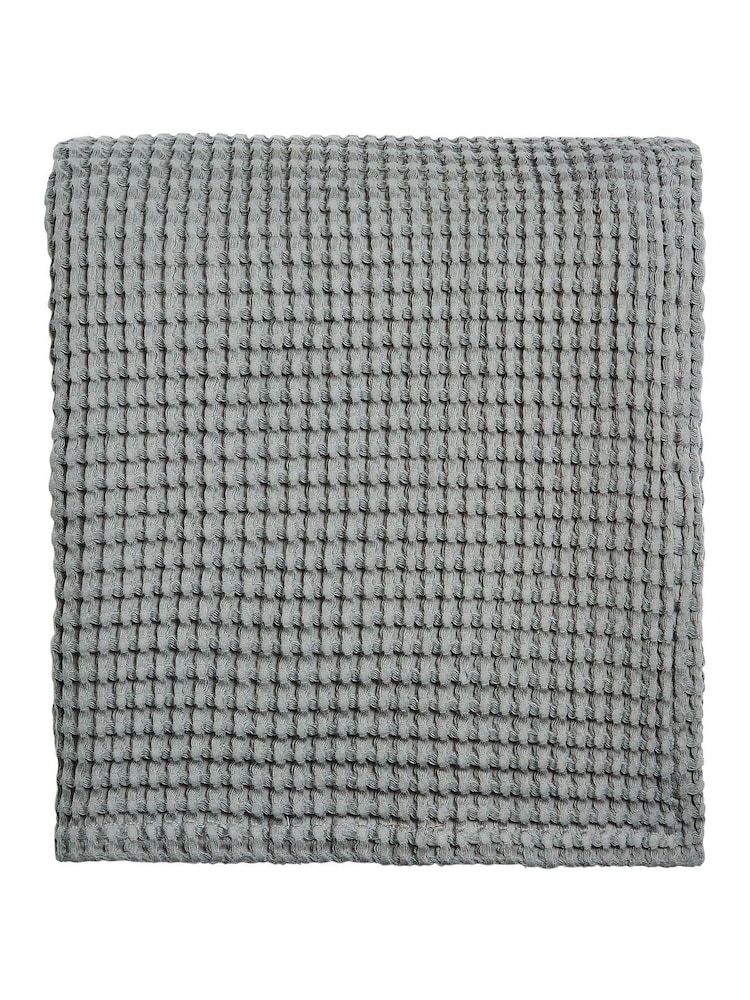 ABIGAIL AHERN x MURMUR Charcoal Tess Wonderfully Soft Waffle Throw - Image 5 of 5 ABIGAIL AHERN x MURMUR Charcoal Tess Wonderfully Soft Waffle Throw - Image 5 of 5