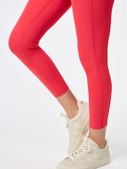 Girlfriend Collective Red 7/8 Pocket High Rise Leggings - Image 7 of 8