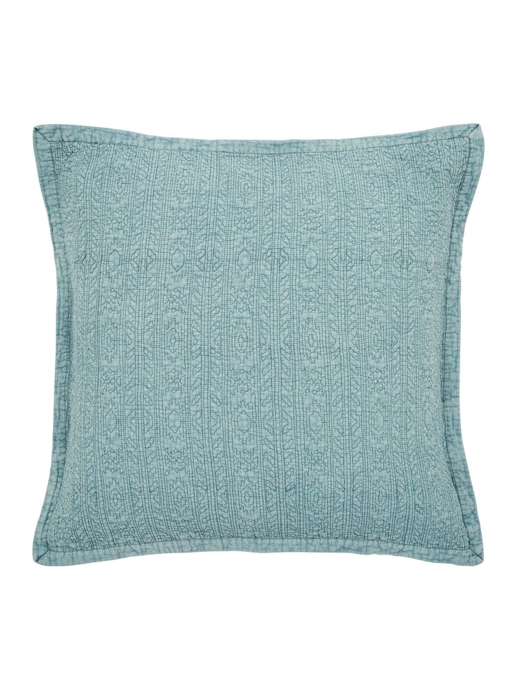 Bedeck of Belfast Oscar Celina Quilted Square Pillowcase - Immagine 2 di 4