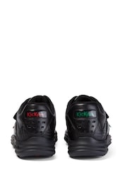 Kickers Black Reasan Strap Leather Shoes - Image 4 of 5