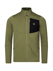 Dare 2b Green Venture Stretch Midlayer Fleece - Image 7 of 10