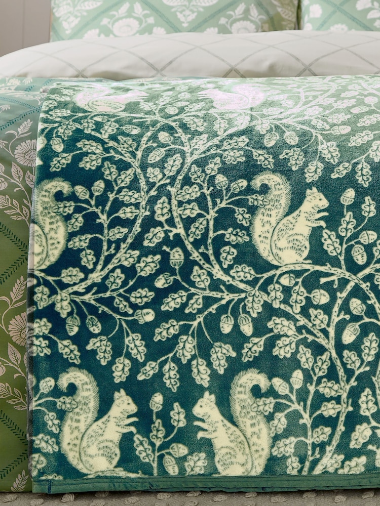 Ριχτάρι από φλις Helena Springfield Squirrels Extra Cosy - Εικόνα 1 από 5 Ριχτάρι από φλις Helena Springfield Squirrels Extra Cosy - Εικόνα 1 από 5