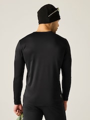 Dare 2b Black Ventura Grid Crew Fleece - Image 2 of 9
