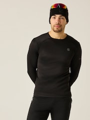 Dare 2b Black Ventura Grid Crew Fleece - Image 4 of 9