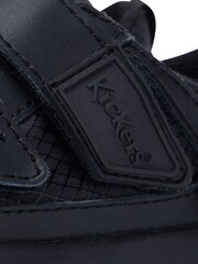 Kickers Black Tovni Twin Flex Leather Trainers - Image 5 of 5