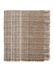 Bedeck of Belfast Charcoal Osanna Avita Check Throw - Image 5 of 5