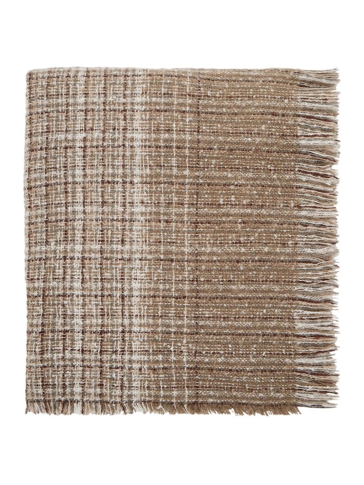 Bedeck of Belfast Charcoal Osanna Avita Check Throw - Image 5 of 5 Bedeck of Belfast Charcoal Osanna Avita Check Throw - Image 5 of 5