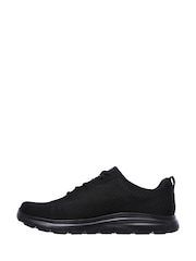 Skechers Black Flex Advantage Slip Resistant Work Mens Trainers - Image 2 of 5