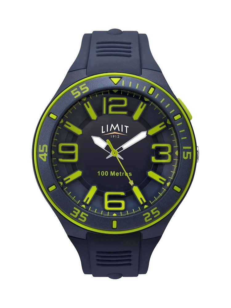 Limit Mens Blue Sports Active Watch - Image 1 of 3 Limit Mens Blue Sports Active Watch - Image 1 of 3
