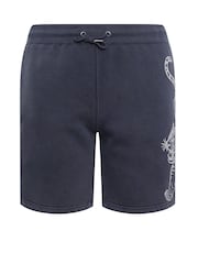 BadRhino Big & Tall Black Graphic Printed Shorts 2 Pack - Image 2 of 5