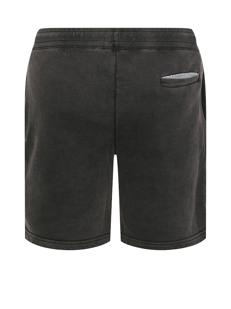 BadRhino Big & Tall Black Graphic Printed Shorts 2 Pack - Image 5 of 5 BadRhino Big & Tall Black Graphic Printed Shorts 2 Pack - Image 5 of 5