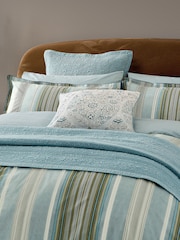 Bedeck of Belfast Celadon Oscar Celina Paisley Digital Print Cotton Cushion - Image 3 of 4