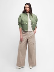 Barbour® International Kinghorn Bomber Zip Up Trousers - Image 1 of 5