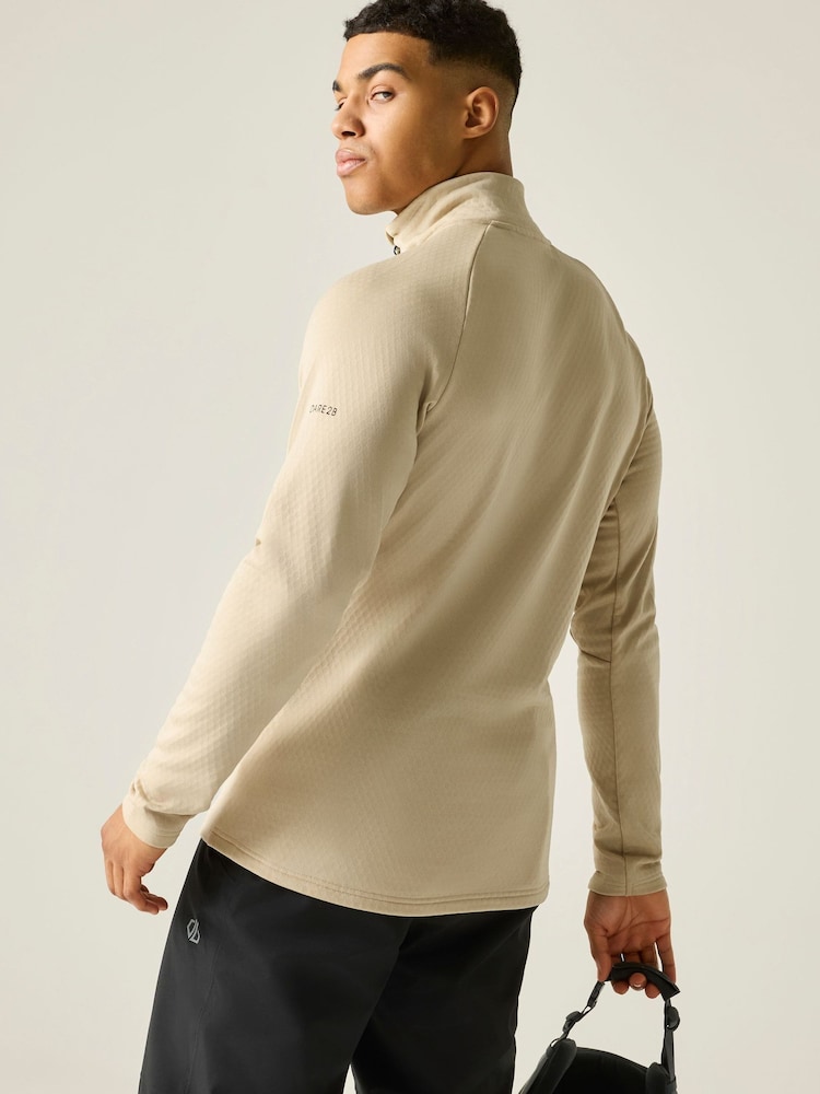 Dare 2b Natural Venture Half Zip Stretch Midlayer Fleece - Image 2 of 7 Dare 2b Natural Venture Half Zip Stretch Midlayer Fleece - Image 2 of 7