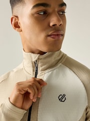Dare 2b Natural Venture Half Zip Stretch Midlayer Fleece - Image 4 of 7