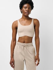 Sweaty Betty Nude Glow Studio Bra - Image 1 of 6