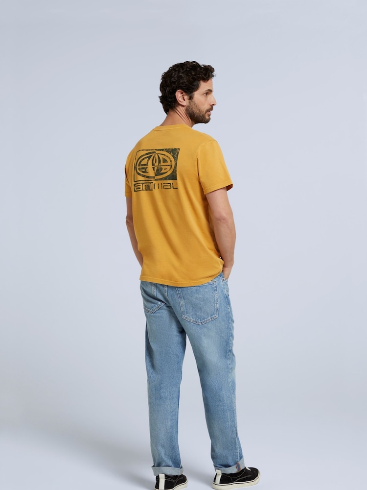 Желтый - Animal Mens Jacob T-Shirt - Image 2 of 5