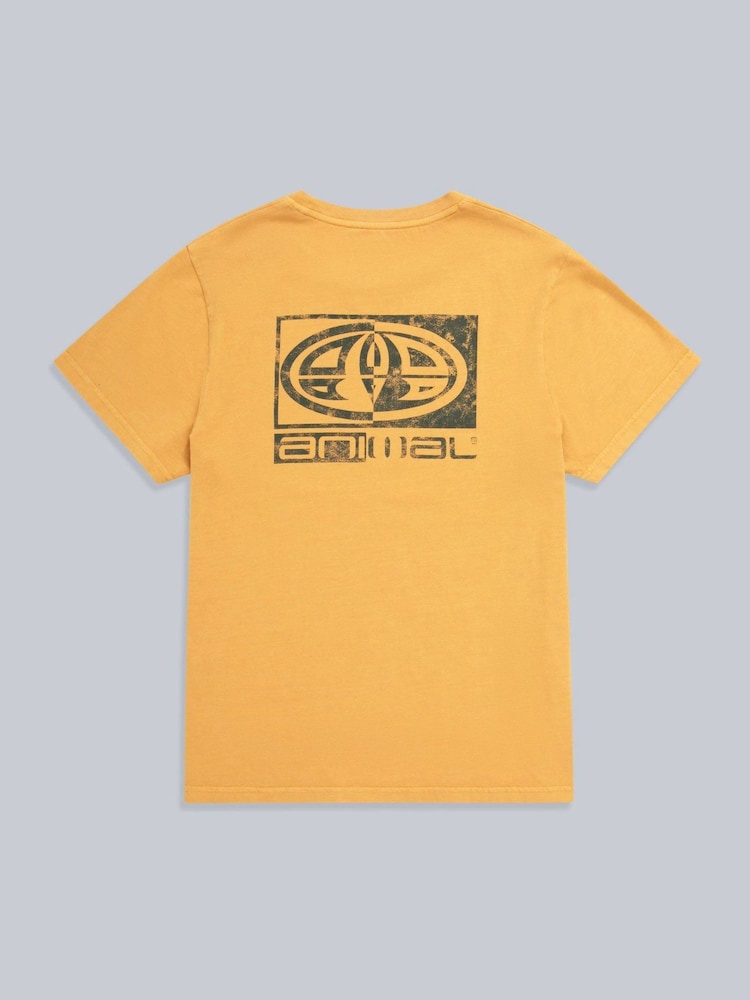 Желтый - Animal Mens Jacob T-Shirt - Image 5 of 5