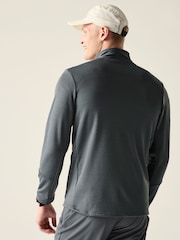Dare 2b Grey Venture Stretch Midlayer Fleece - Image 2 of 8
