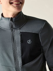 Dare 2b Grey Venture Stretch Midlayer Fleece - Image 4 of 8