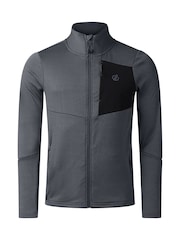 Dare 2b Grey Venture Stretch Midlayer Fleece - Image 7 of 8