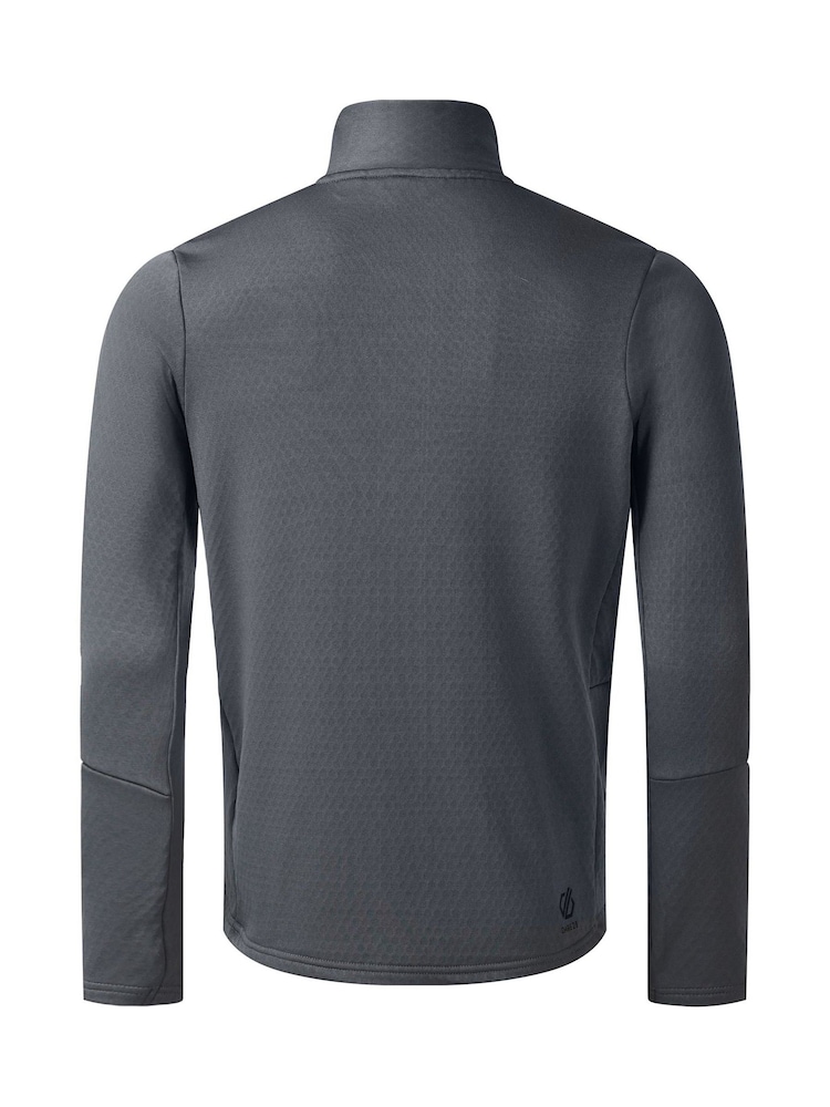 Dare 2b Grey Venture Stretch Midlayer Fleece - Image 8 of 8 Dare 2b Grey Venture Stretch Midlayer Fleece - Image 8 of 8