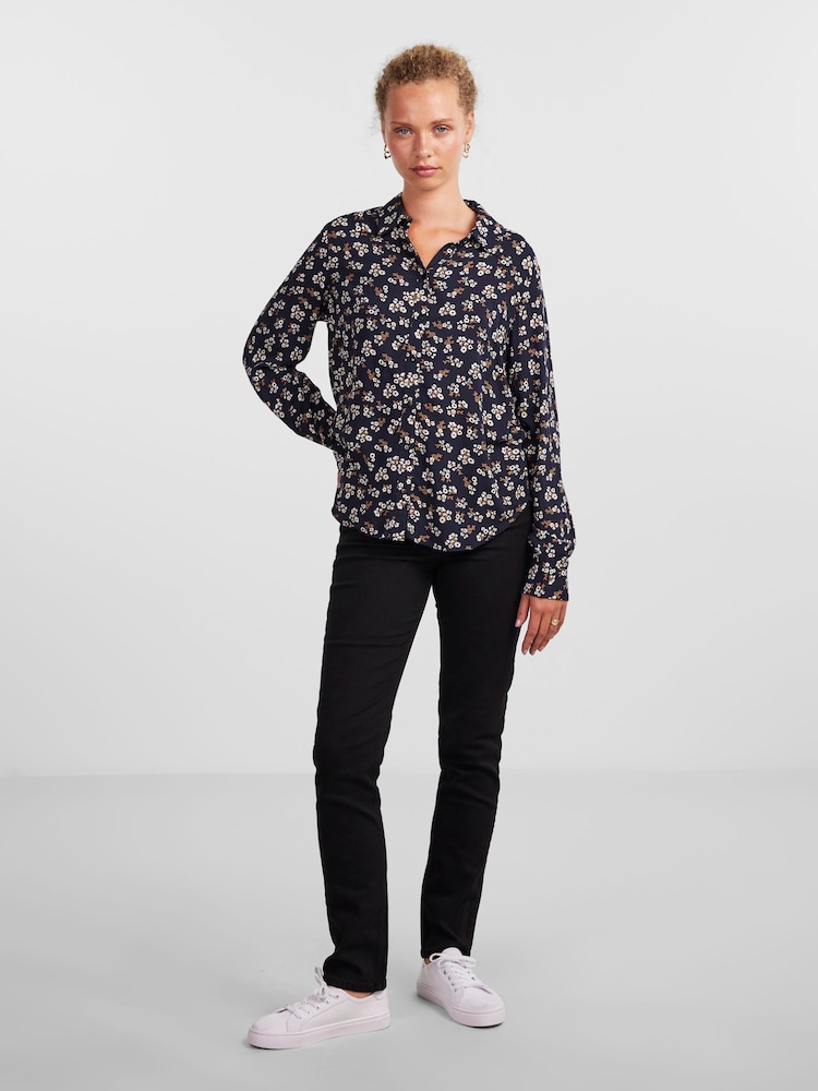 Pieces Ditsy Floral bedrucktes Hemd - Bild 1 von 4