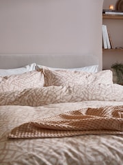 ABIGAIL AHERN x MURMUR Dusky Pink Oonagh Stripe Duvet Cover & Pillowcase Set - Image 3 of 6
