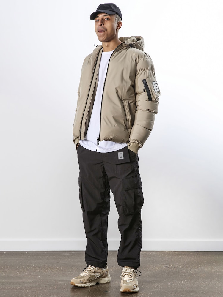 Religion Brown Medium Weight Padded Puffer Jacket - Image 6 of 6 Religion Brown Medium Weight Padded Puffer Jacket - Image 6 of 6