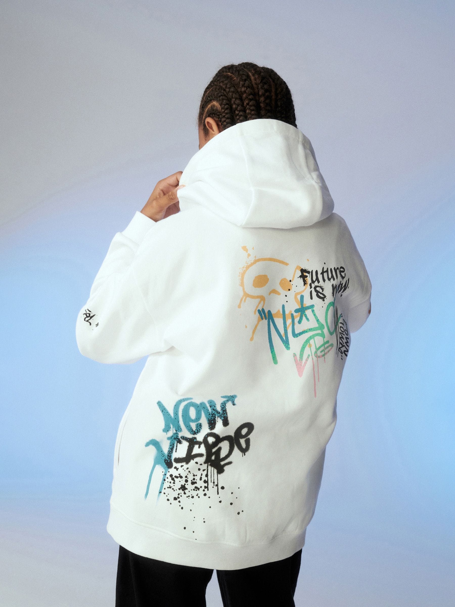 Personalised graffiti hoodies online