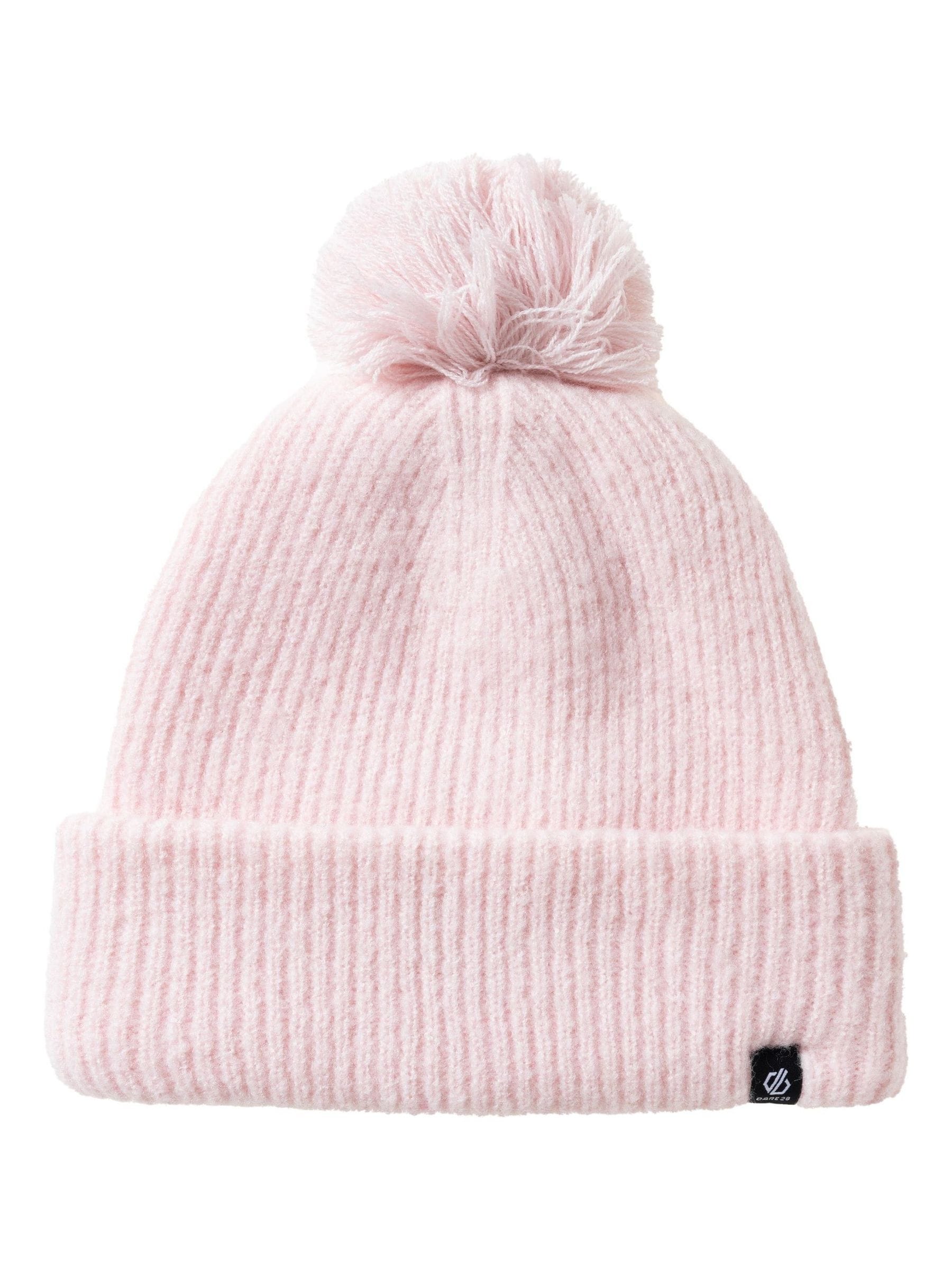 Dare 2B Women's Pink Maya Pom Beanie Hat - Image 1
