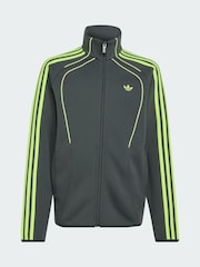 adidas Originals Grey Spacer Track Top - Image 4 of 4