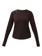 Терлеген Betty Breath Easy торлы ұзын жеңді жейде - 6суретінің 5 суреті
