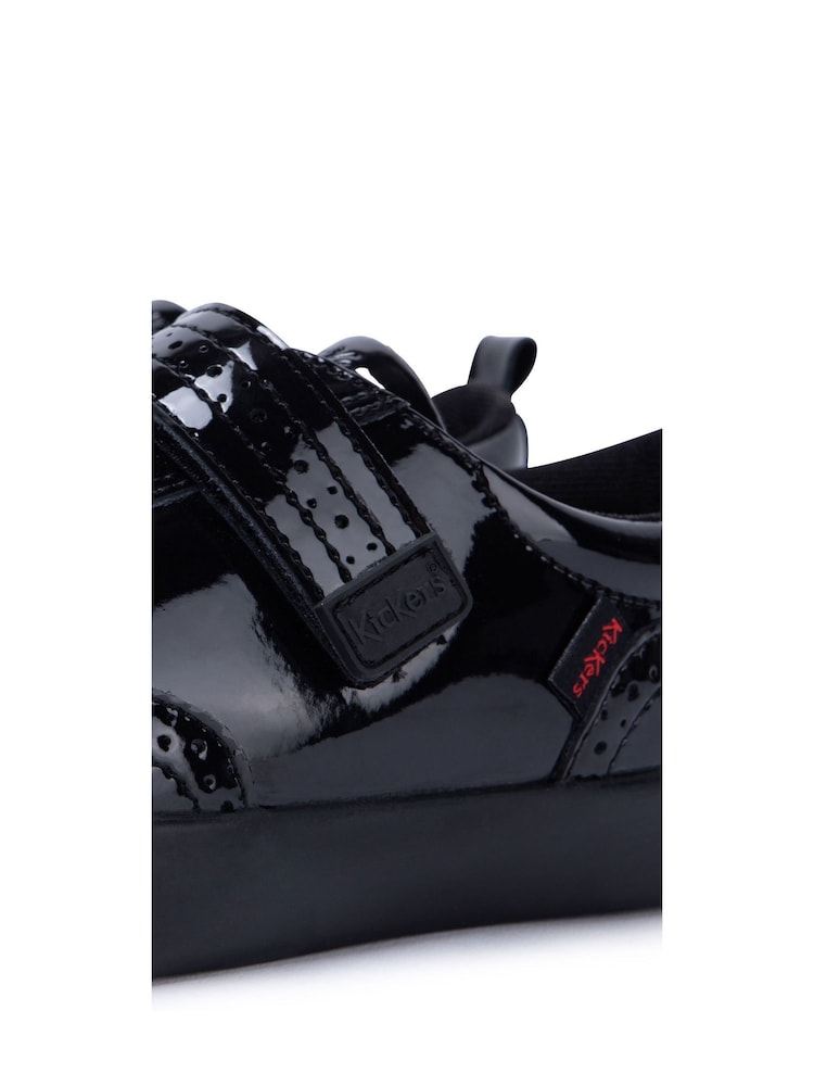 Kickers Tovni Brogue Shoe Patent Shoes - Image 3 of 3