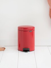 Brabantia Red NewIcon 5L Pedal Bin - Image 1 of 3
