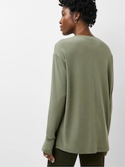 Grønn - Sweaty Betty Soft Flow Studio Langermet Topp - Bilde 4 av 6