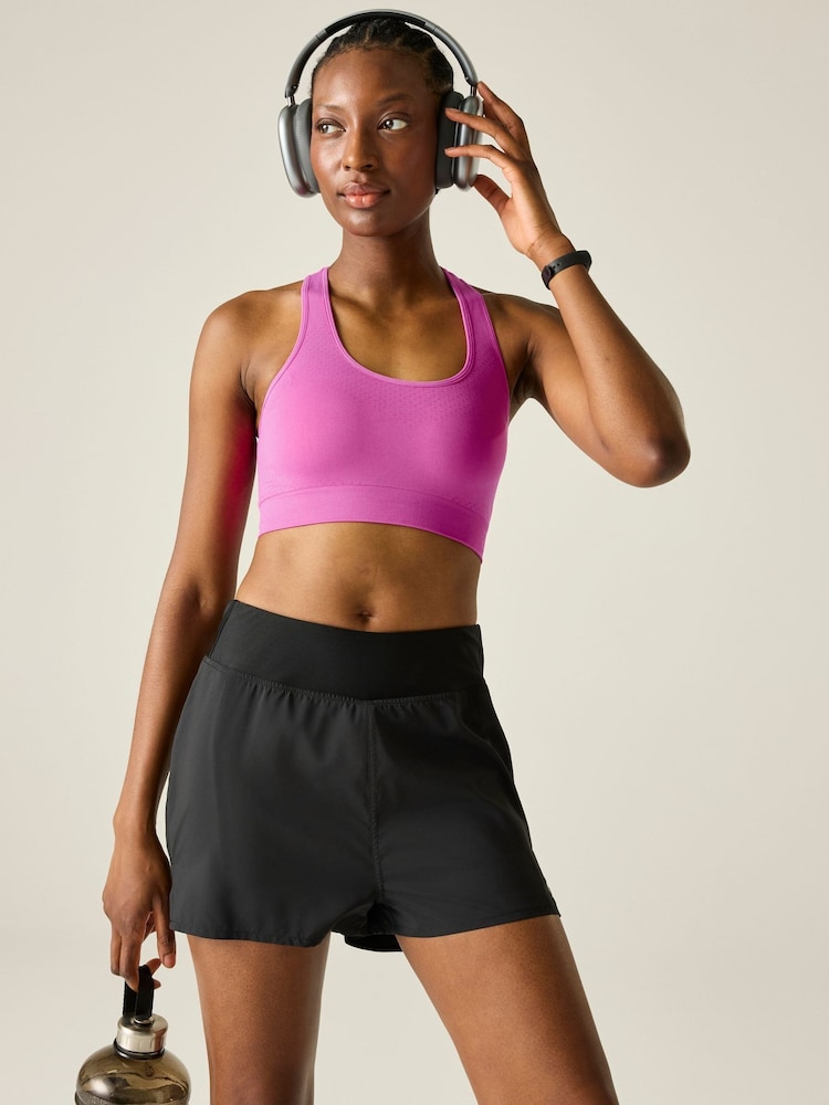 Dare 2b Pink Dont Sweat It II Bra - Image 1 of 9 Dare 2b Pink Dont Sweat It II Bra - Image 1 of 9