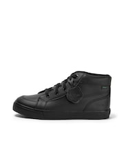 Kickers Black Tovni Hi Vegan Trainers - Image 2 of 8