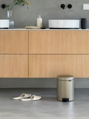 Brabantia Champagne NewIcon 5L Pedal Bin - Image 1 of 5