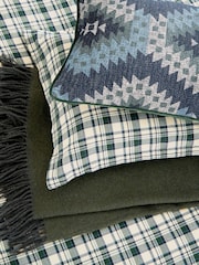 Bedeck of Belfast Woven Check Duvet Cover & Pillowcase Set - תמונה 4 מתוך 5